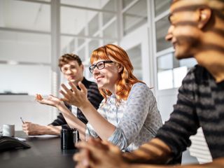 Group of multi ethnic people during business meeting
