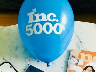 Inc500 blue balloon
