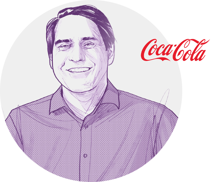 Illustration of Henrique Braun from Coca-Cola Brazil