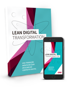 A mockup of the Lean Digital Transformation ebook