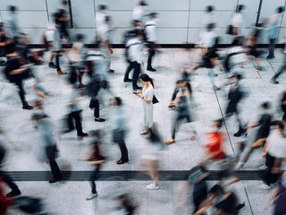 many-people-passing-by
