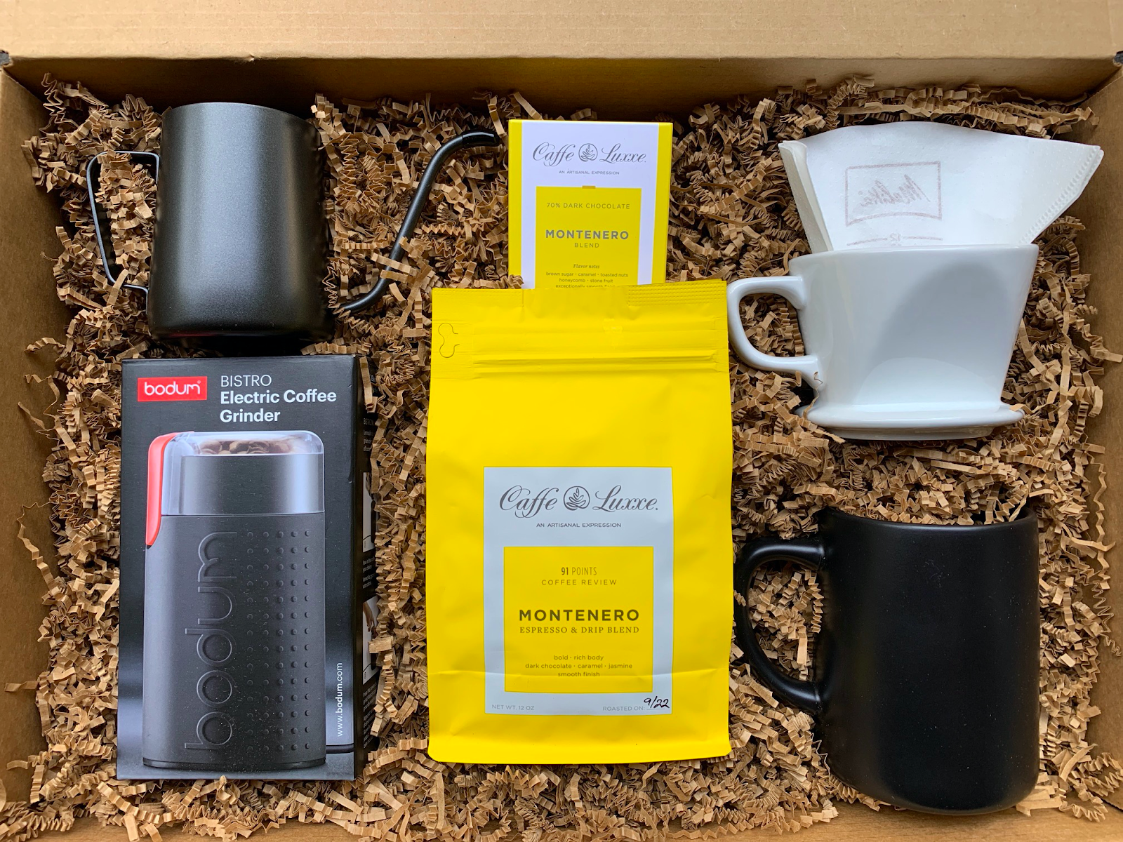 Future Ready Leaders Studio custom coffee and chocolate tasting box 