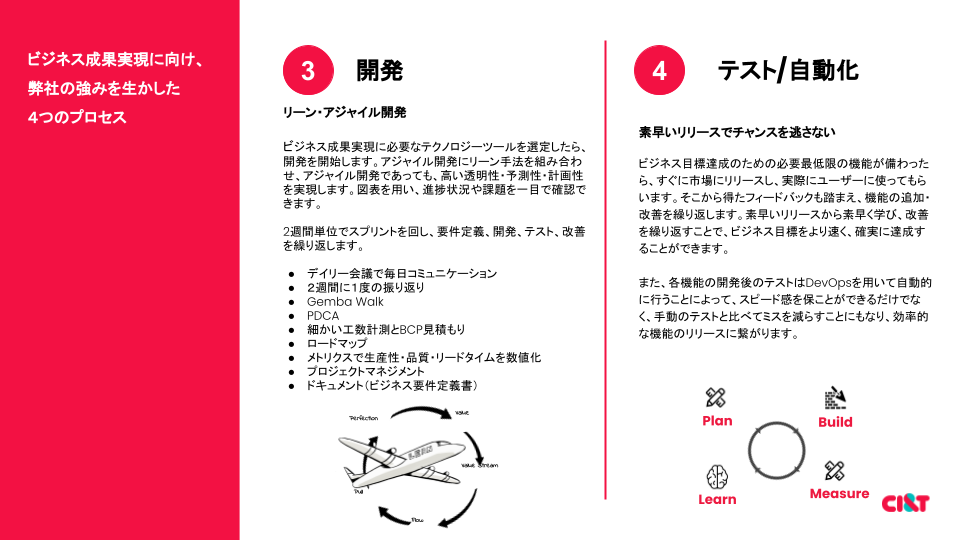 example of service flow develop and test japanese