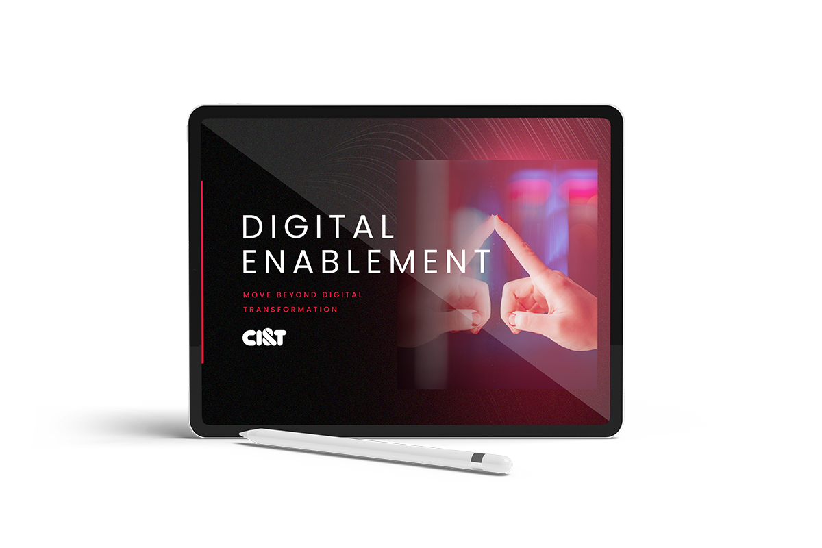 Tablet Mockup Digital Enablement