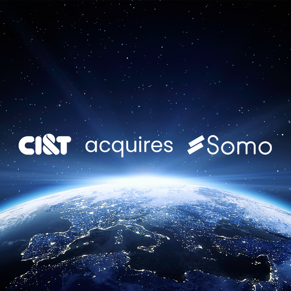 ciandt acquires somo overladed on the earth view from space