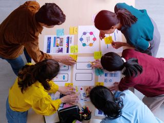 brainstorm planing creative teamwork