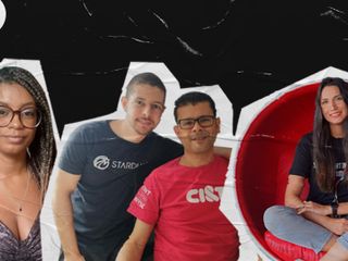 Foto de 4 pessoas da CI&T