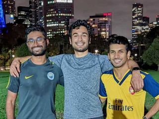 Sahal, Sami and Jacinto, CI&T employees