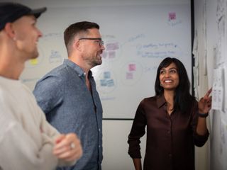 Team working at Transpire office