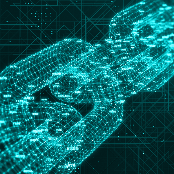 imagem de corrente em neon