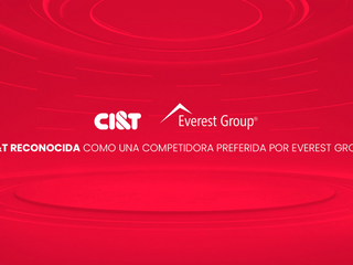 ci&t reconocida como una competidora preferida por everest group.