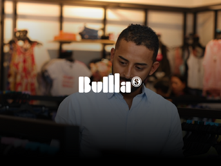 A man shopping at a clothing store