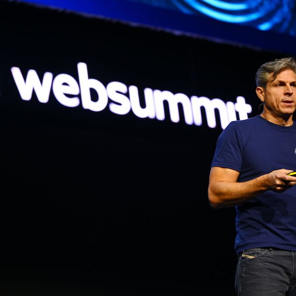 Bruno Guicardi on stage at Web Summit