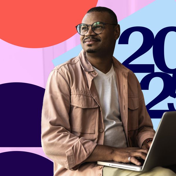 Businessman contemplating on the office