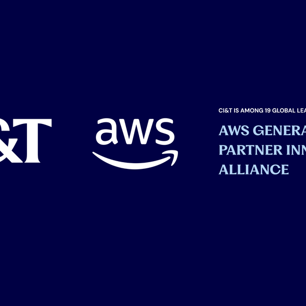 CI&T is Among 19 Global Leaders Selected for AWS Generative AI Partner Innovation Alliance
