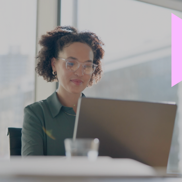Business, typing and woman with a laptop