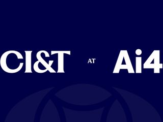 CI&T at AI4 vector thumb deep blue