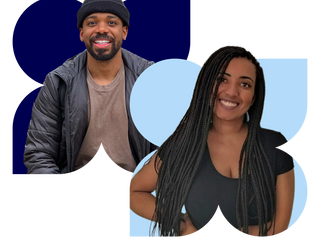 Andreia (Squad Leader) e o Gleyson (Developer)