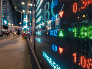 Time lapse Stock Market and Exchange information 