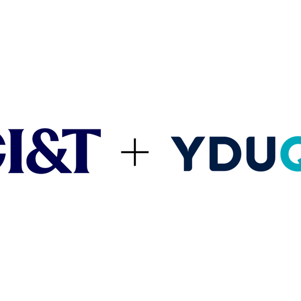 CI&T logo + YDUQS logo representing the partnership.