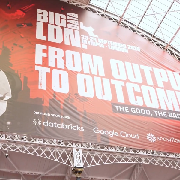 Big London Data Event Entrance